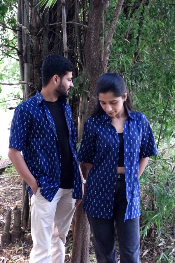 NILA SHIRT| Indigo Unisex Shirt